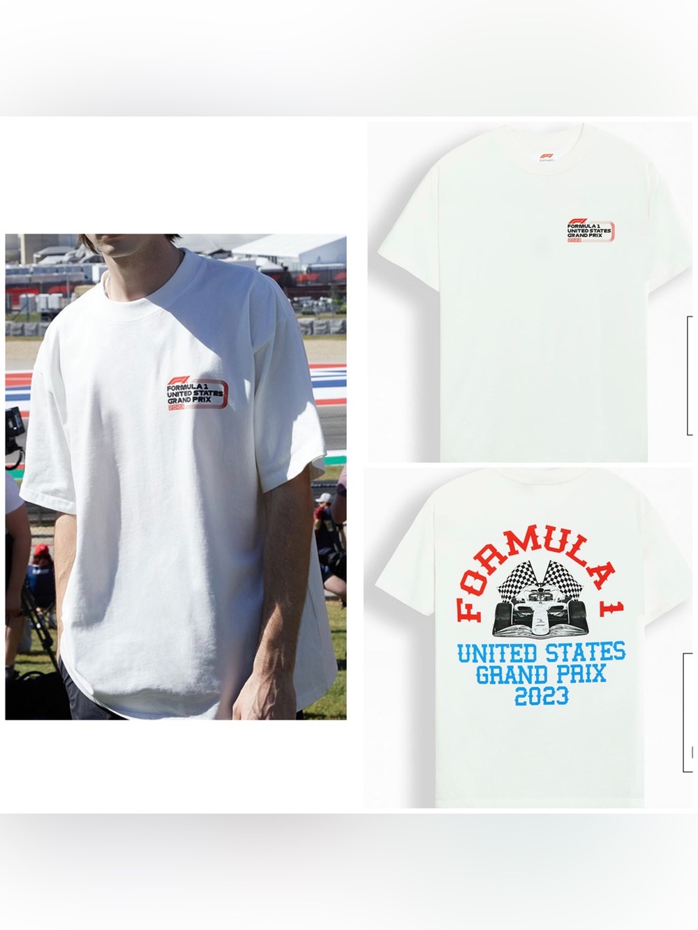 Formula 1 x PacSun Organic Austin Grand Prix T-Shirt
